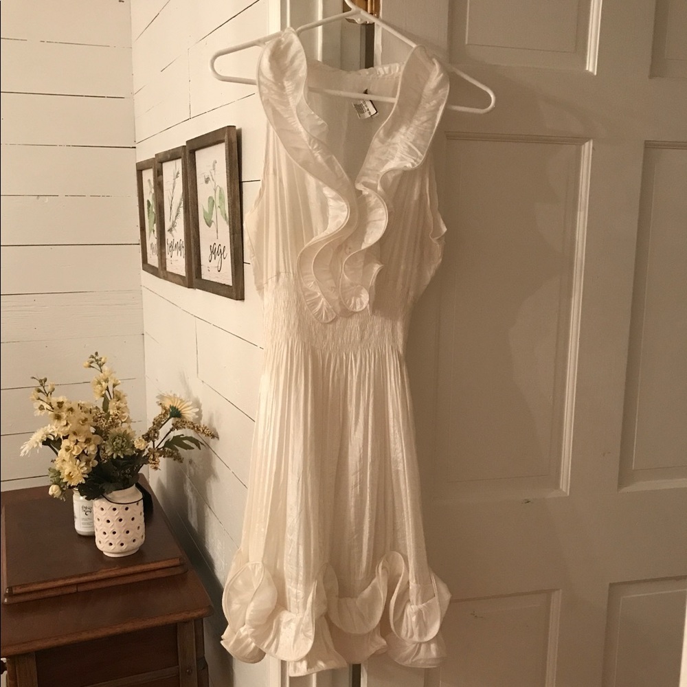 White dress